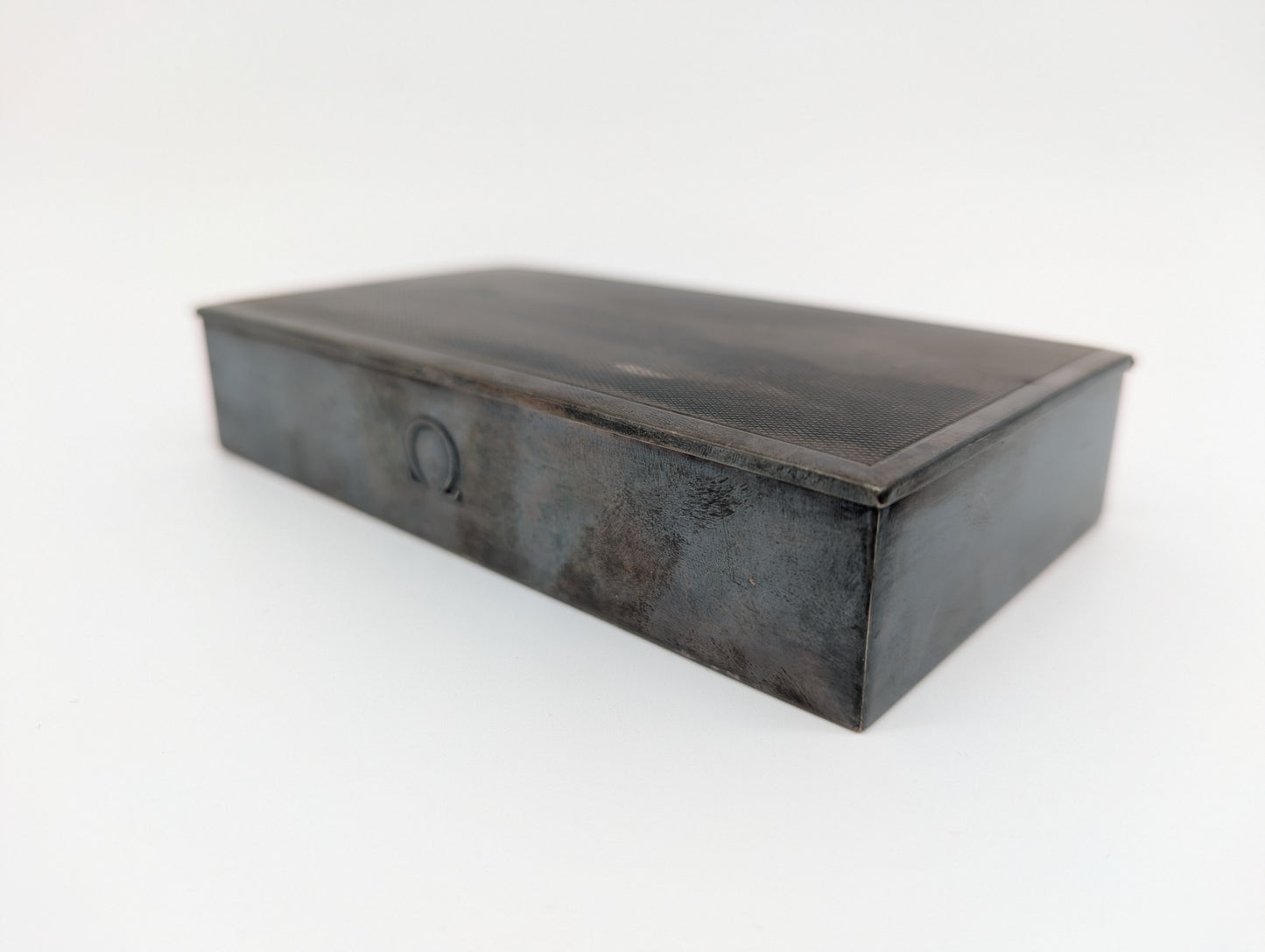 Omega Sterling Silber 925er Uhren Schatulle Box