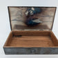 Omega Sterling Silber 925er Uhren Schatulle Box