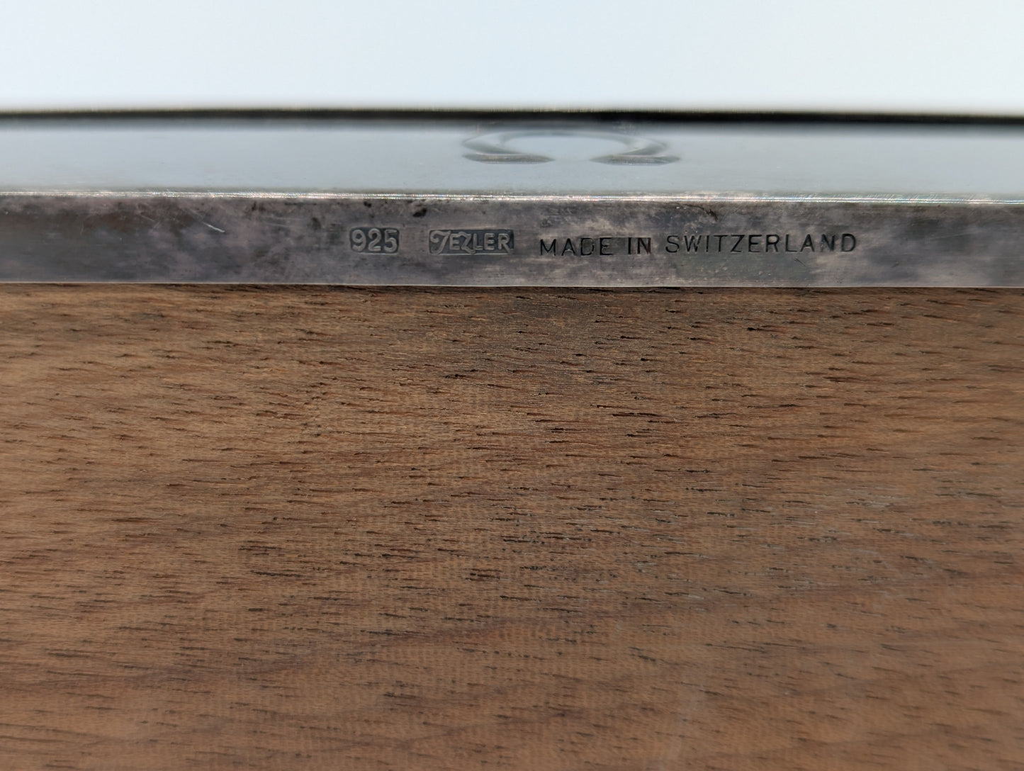 Omega Sterling Silber 925er Uhren Schatulle Box