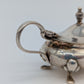 Dreiteiliges Sterling Silber 925er Condiment Set Salz Pfeffer