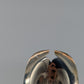 Dreiteiliges Sterling Silber 925er Condiment Set Salz Pfeffer