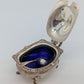 Dreiteiliges Sterling Silber 925er Condiment Set Salz Pfeffer