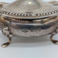 Dreiteiliges Sterling Silber 925er Condiment Set Salz Pfeffer