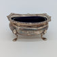 Dreiteiliges Sterling Silber 925er Condiment Set Salz Pfeffer