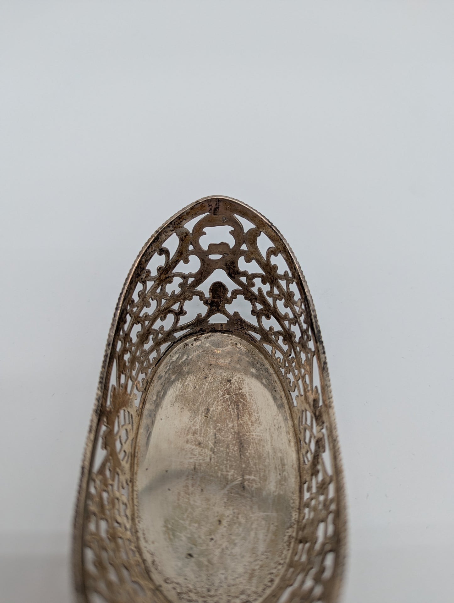 Schale 800er SIlber Deutsche Meistermarke Halbmond Krone