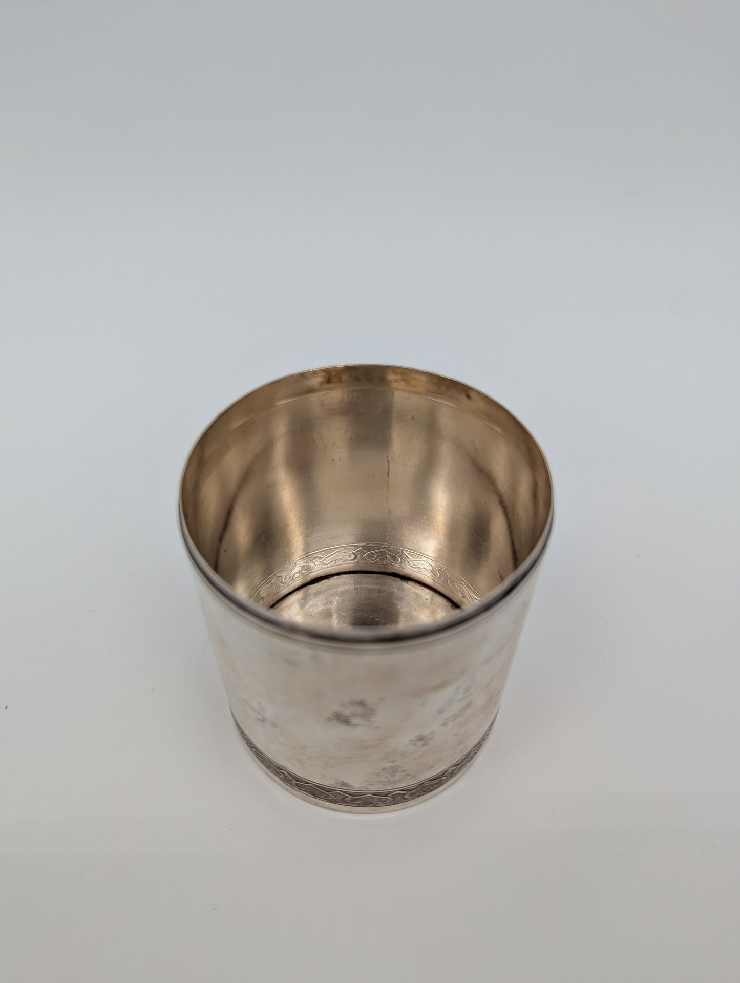 830er Silber Teedose Vorratsdose graviert verziert Dose Box