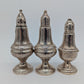 Salz und Pfeffer Streuer Sterling Silber 925er dreier Set 513g