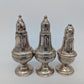 Salz und Pfeffer Streuer Sterling Silber 925er dreier Set 513g