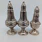 Salz und Pfeffer Streuer Sterling Silber 925er dreier Set 513g