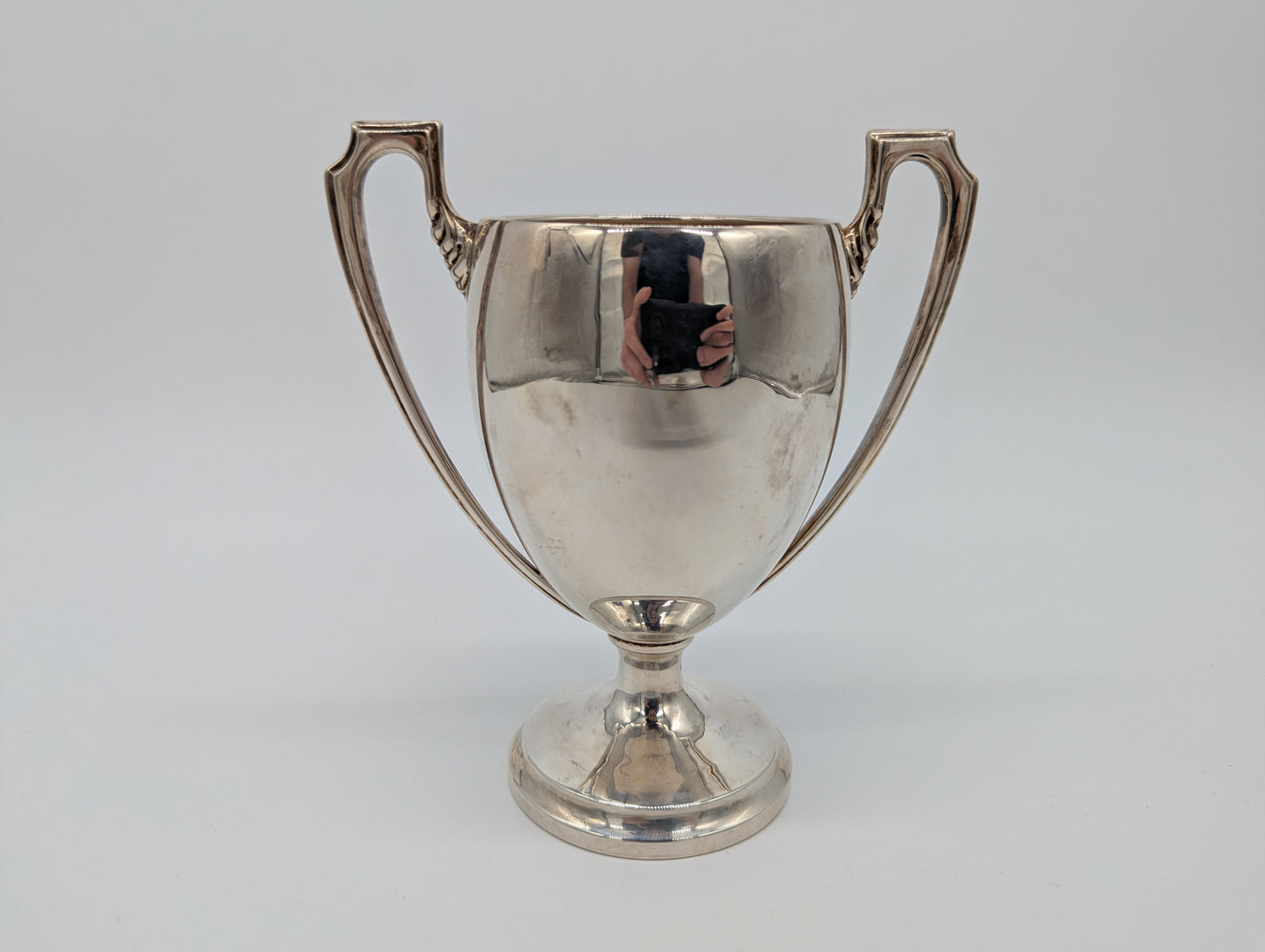 Pokal Sterling Silber 925er Britische Meistermarke Henkelvase Vase
