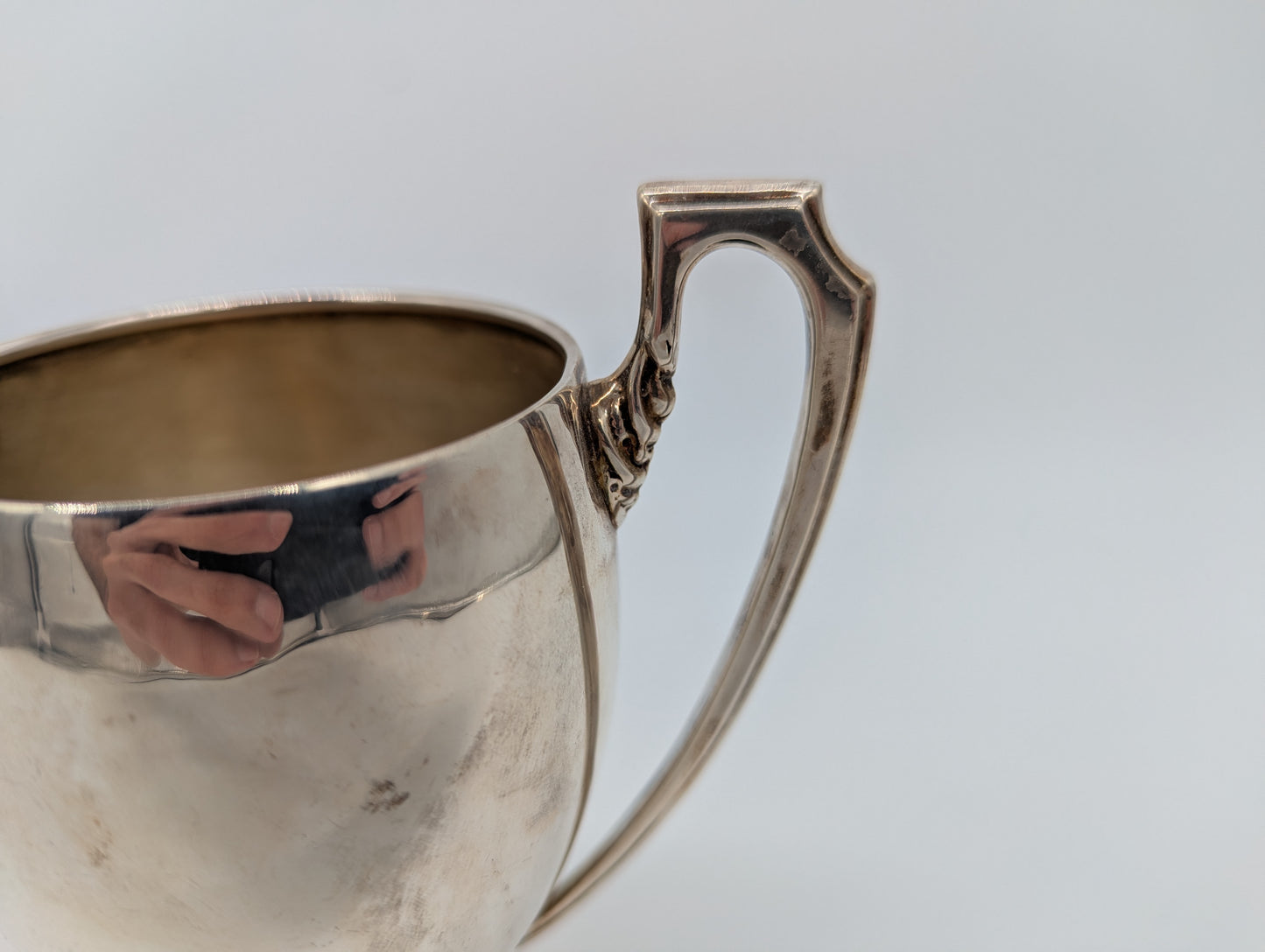 Pokal Sterling Silber 925er Britische Meistermarke Henkelvase Vase