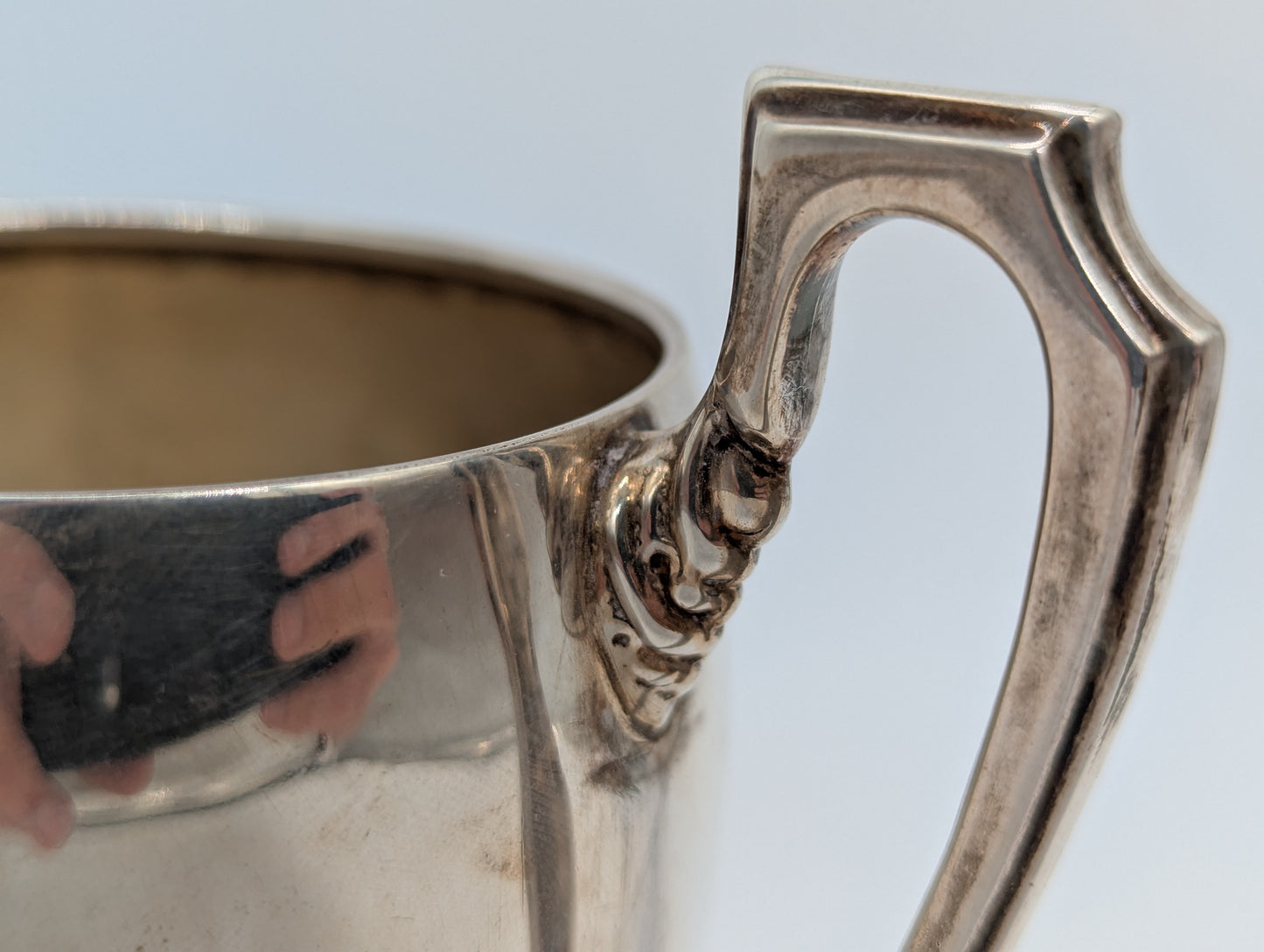 Pokal Sterling Silber 925er Britische Meistermarke Henkelvase Vase