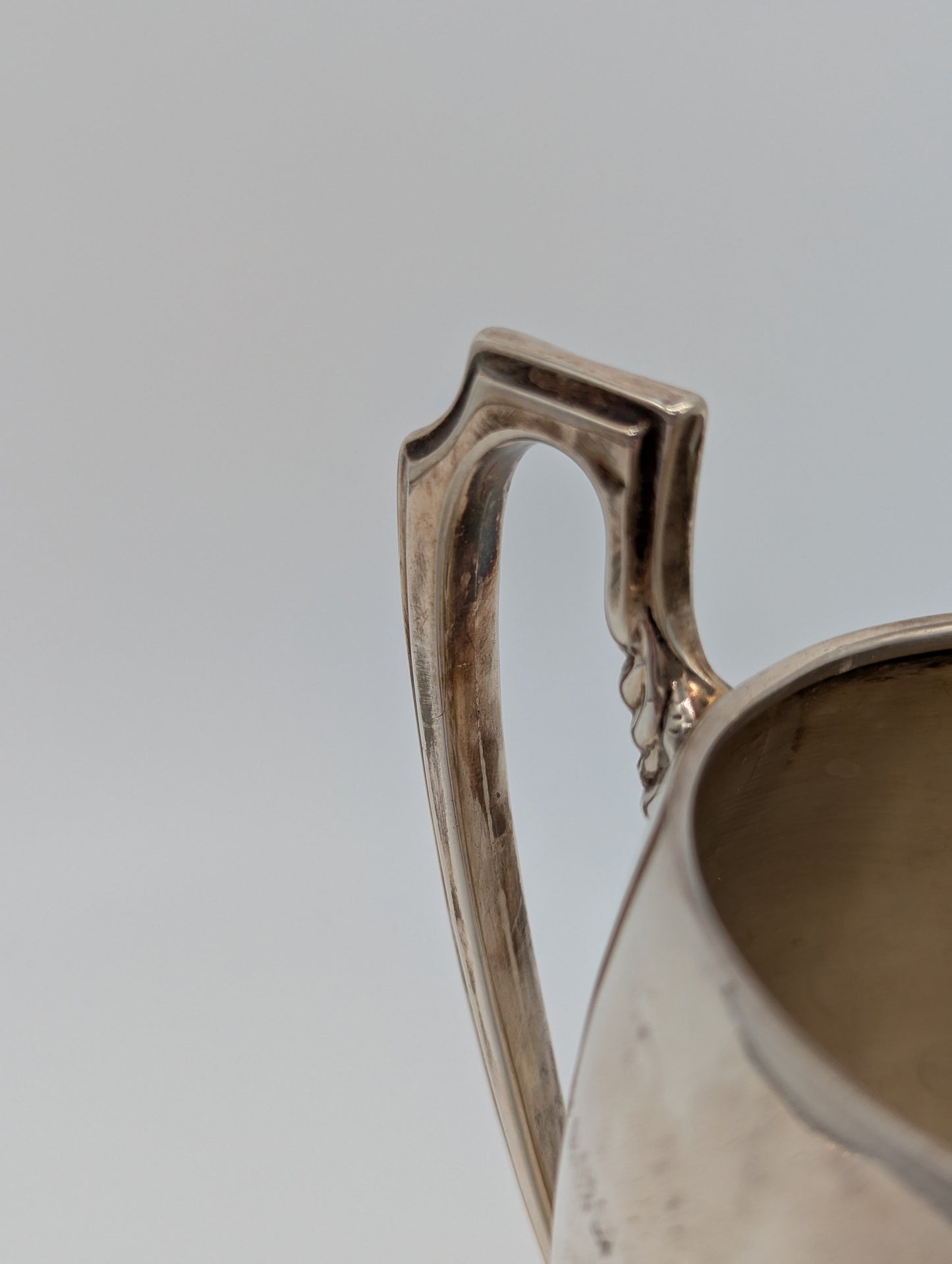 Pokal Sterling Silber 925er Britische Meistermarke Henkelvase Vase