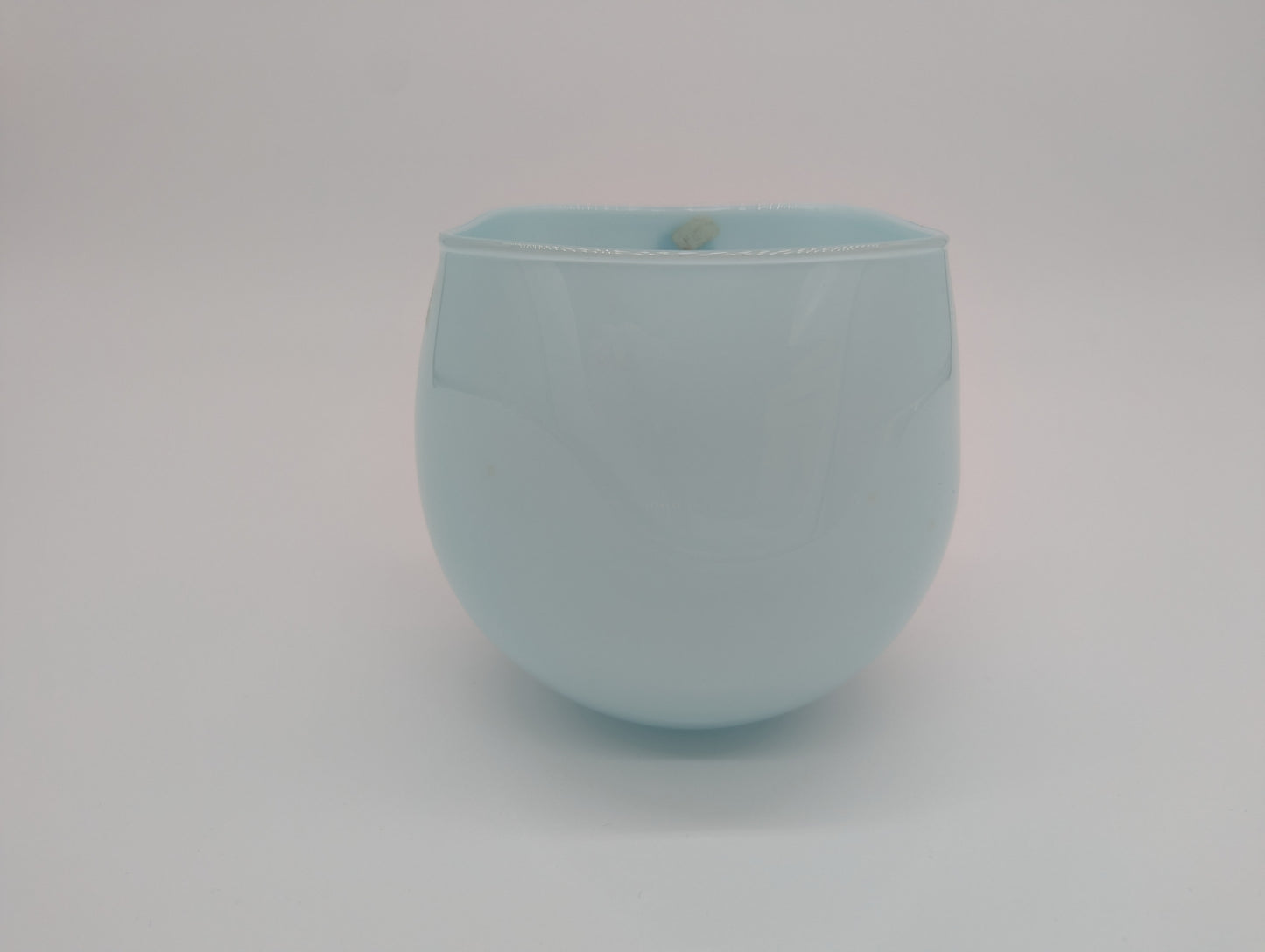 Royal Copenhagen Türkise Vase Schale Kristallglas Blumenvase Vintage