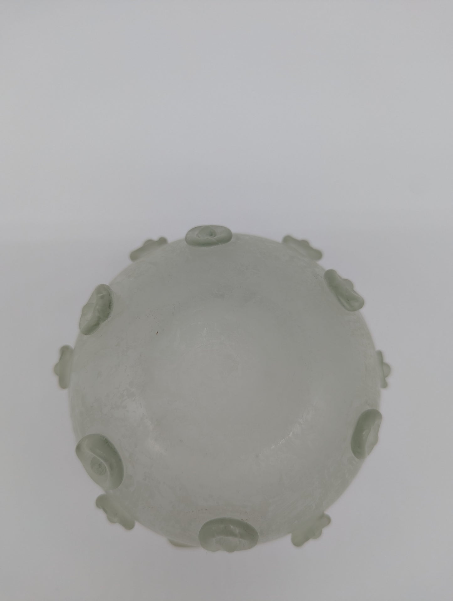 Glasvase Blumenvase CCAA Glasgalerie Mid Century Art im Römischen Stil