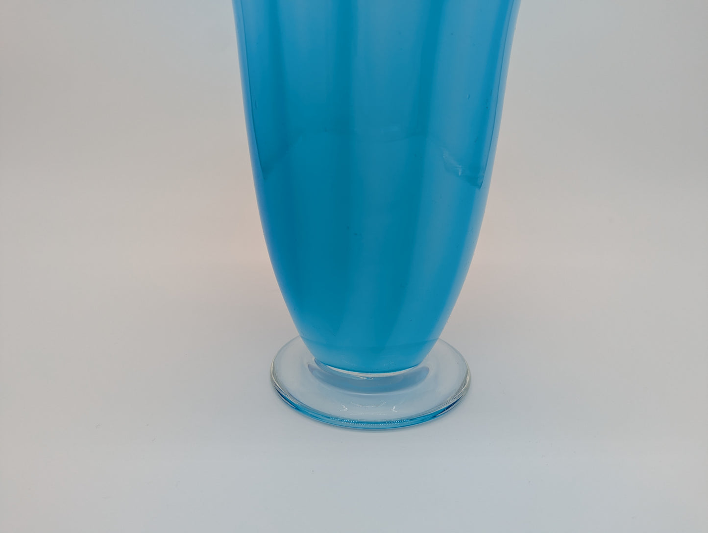 Murano Stil Italienische Glasvase Blumenvase Mundgeblasen