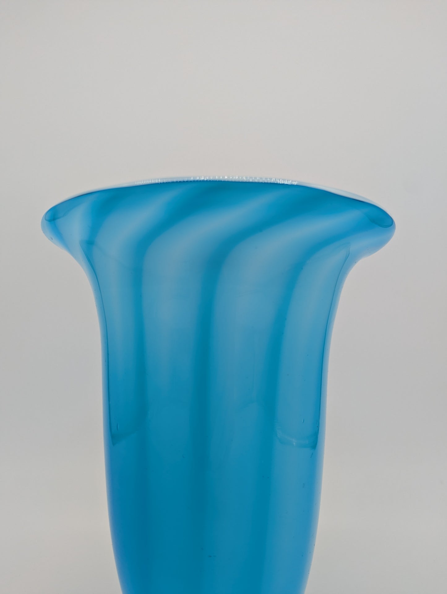 Murano Stil Italienische Glasvase Blumenvase Mundgeblasen