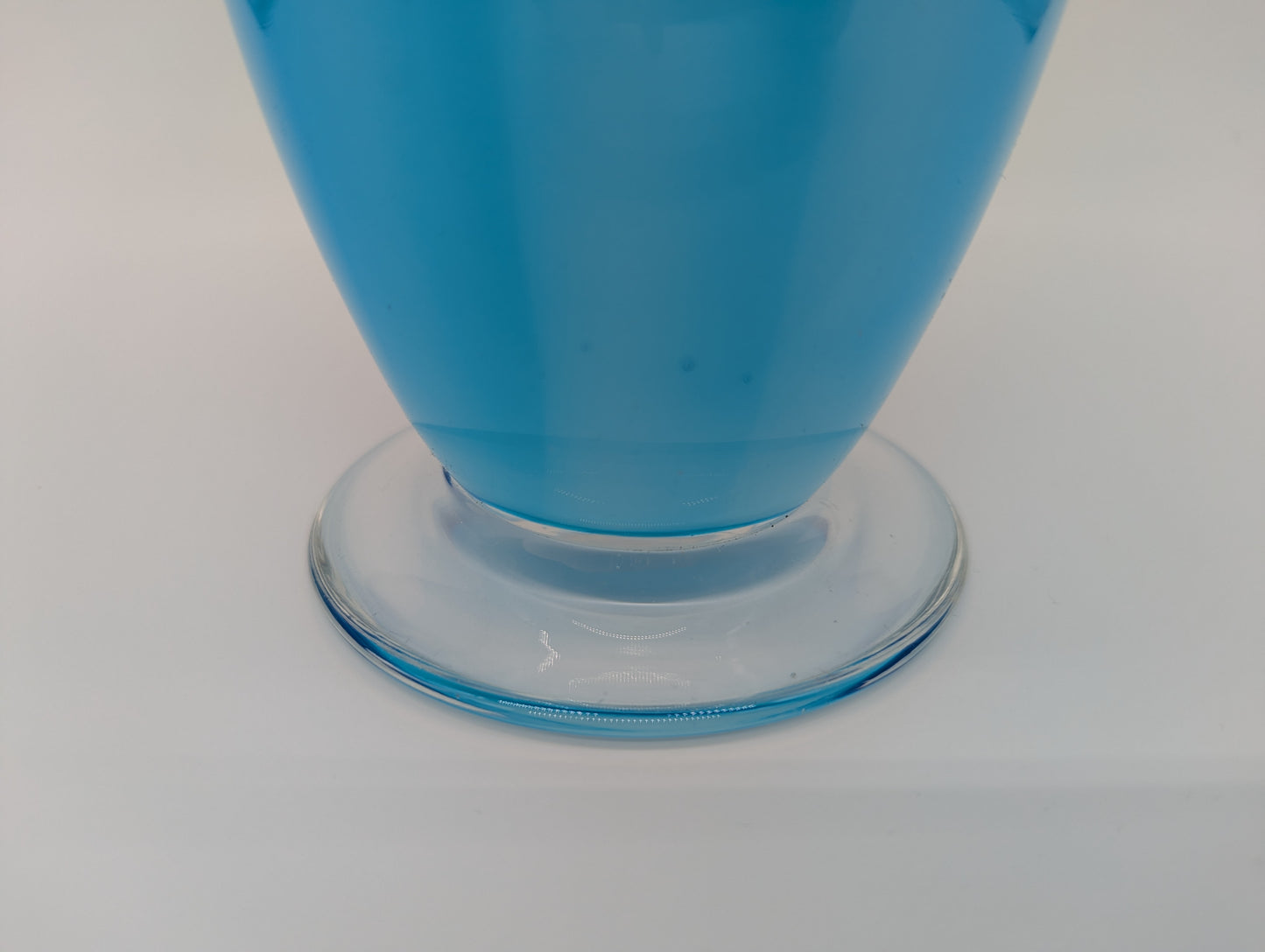 Murano Stil Italienische Glasvase Blumenvase Mundgeblasen