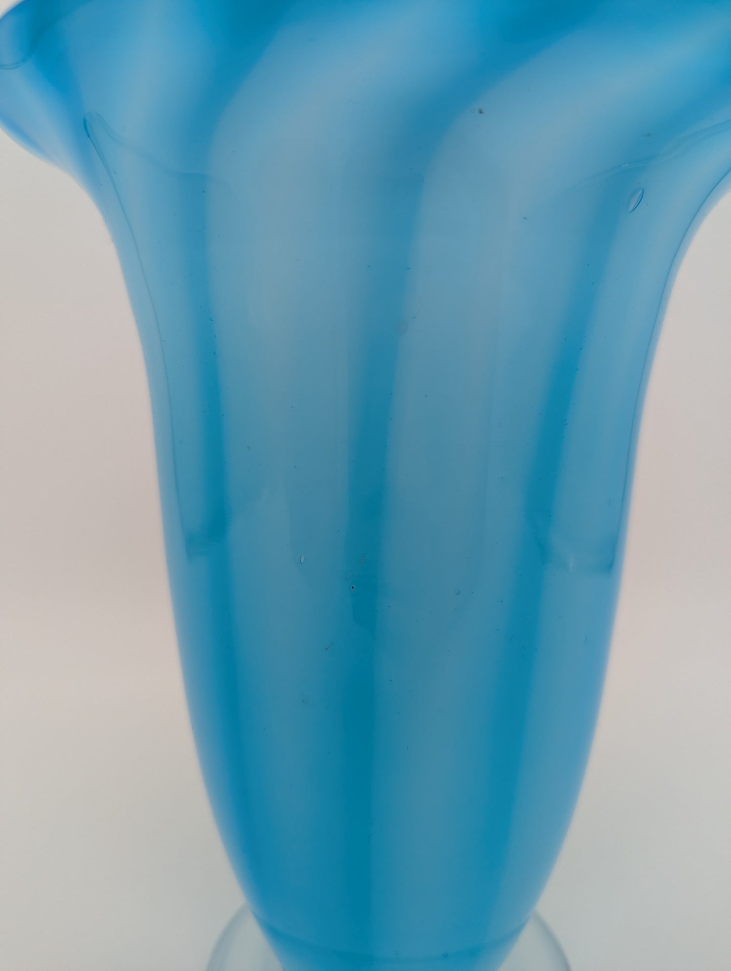 Murano Stil Italienische Glasvase Blumenvase Mundgeblasen