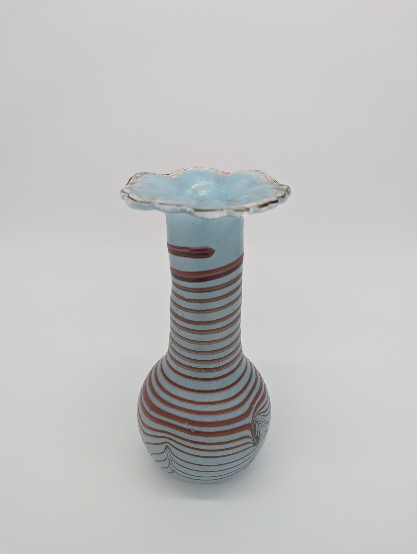 Erwin Eisch Studiglas Vase Glasvase Blumenvase signiert 1978 Künstlerglas