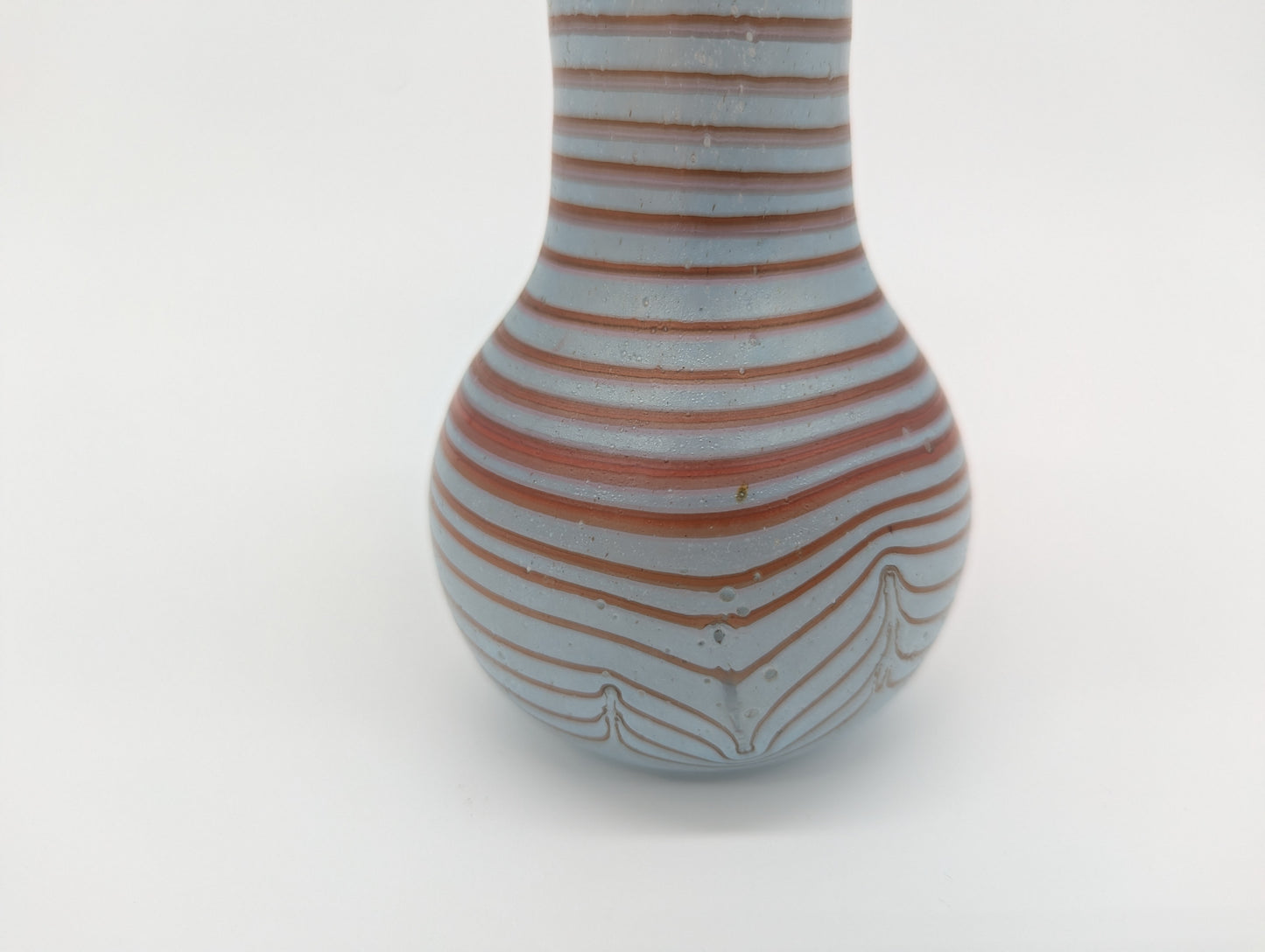 Erwin Eisch Studiglas Vase Glasvase Blumenvase signiert 1978 Künstlerglas