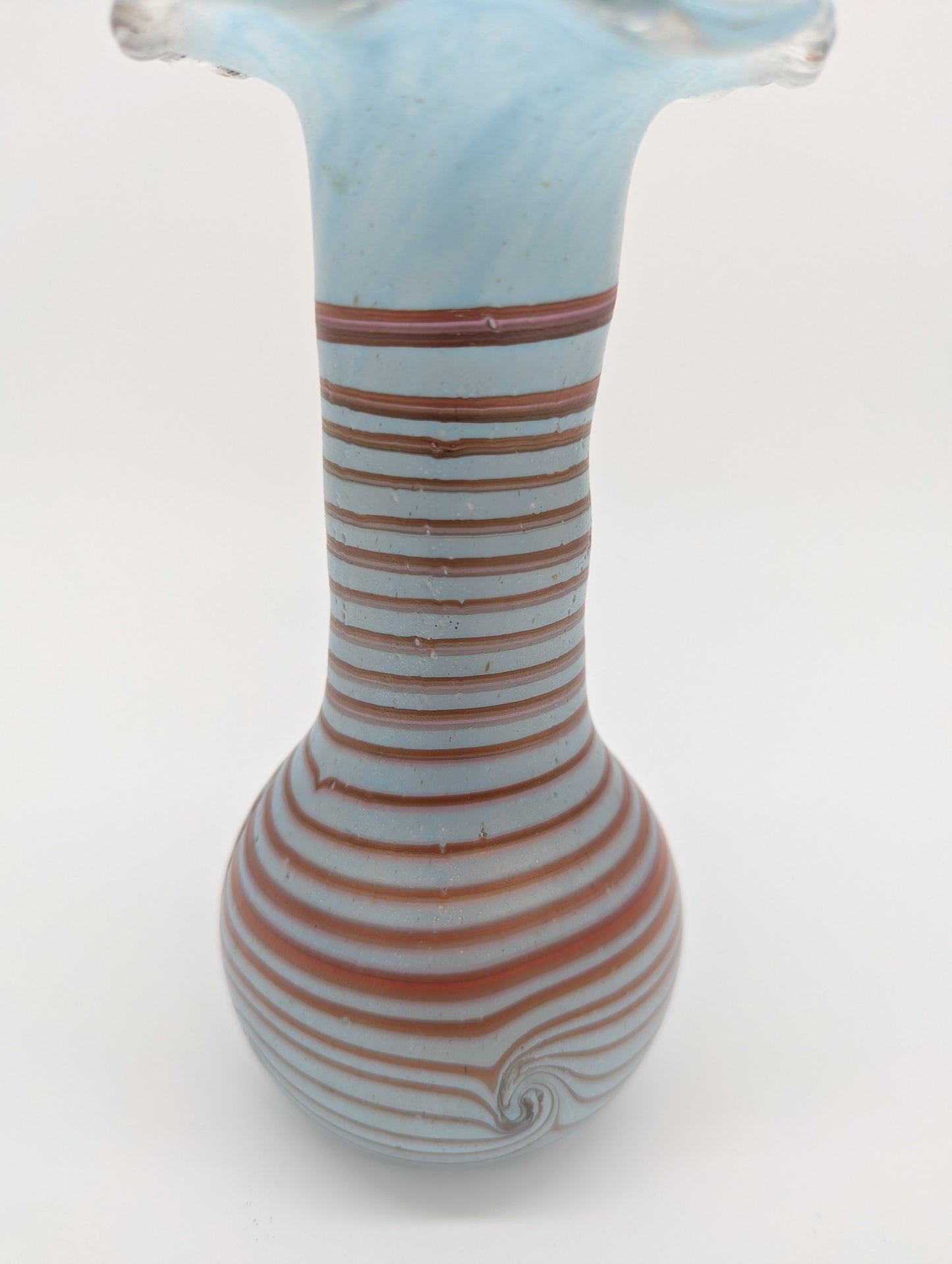 Erwin Eisch Studiglas Vase Glasvase Blumenvase signiert 1978 Künstlerglas