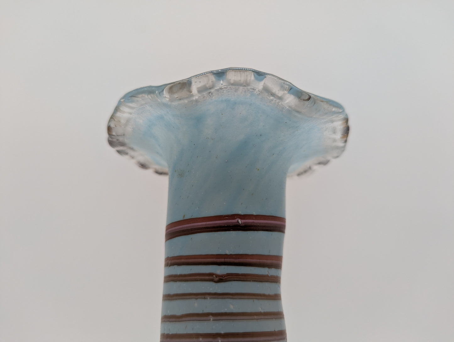 Erwin Eisch Studiglas Vase Glasvase Blumenvase signiert 1978 Künstlerglas