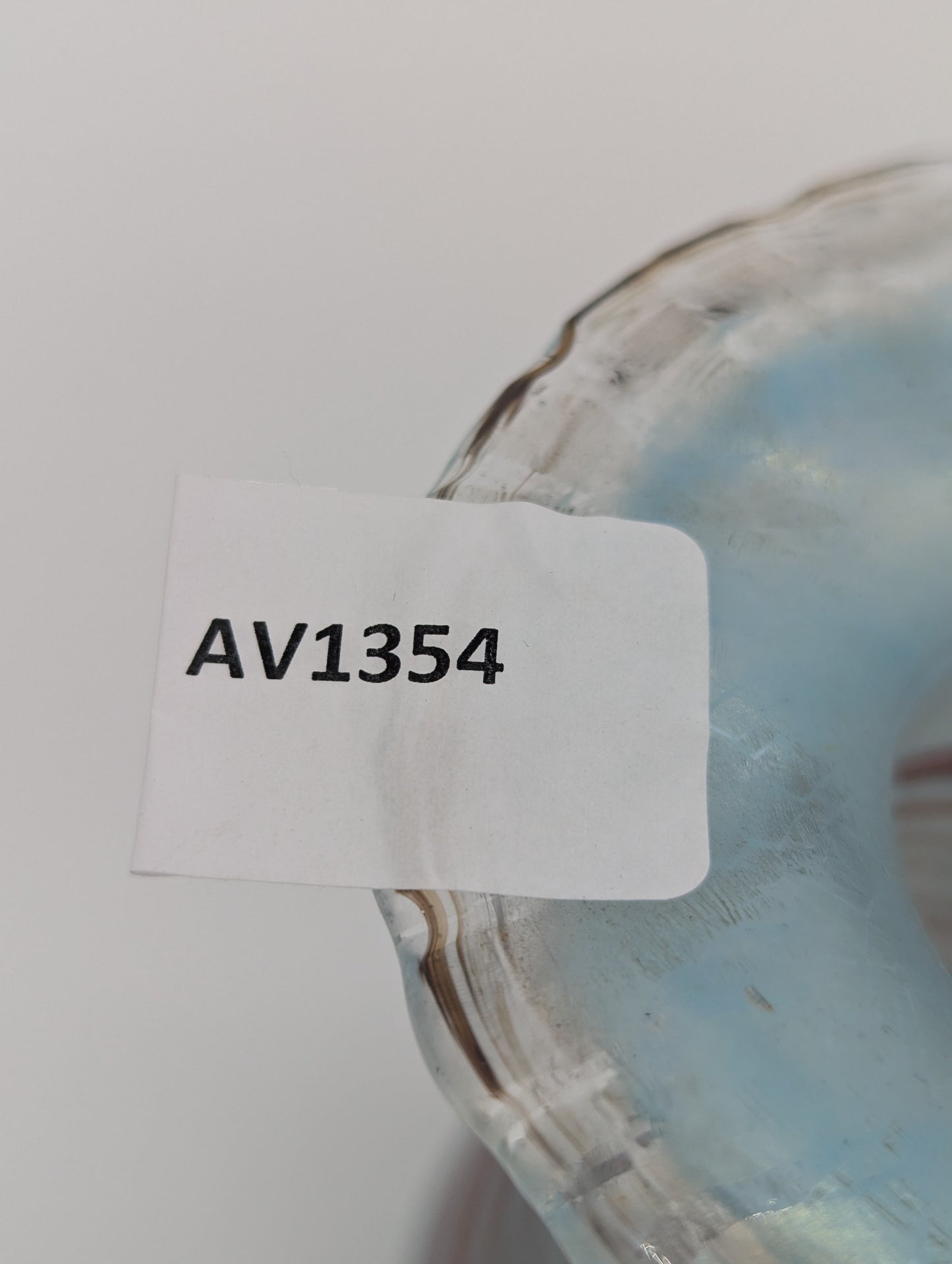 Erwin Eisch Studiglas Vase Glasvase Blumenvase signiert 1978 Künstlerglas