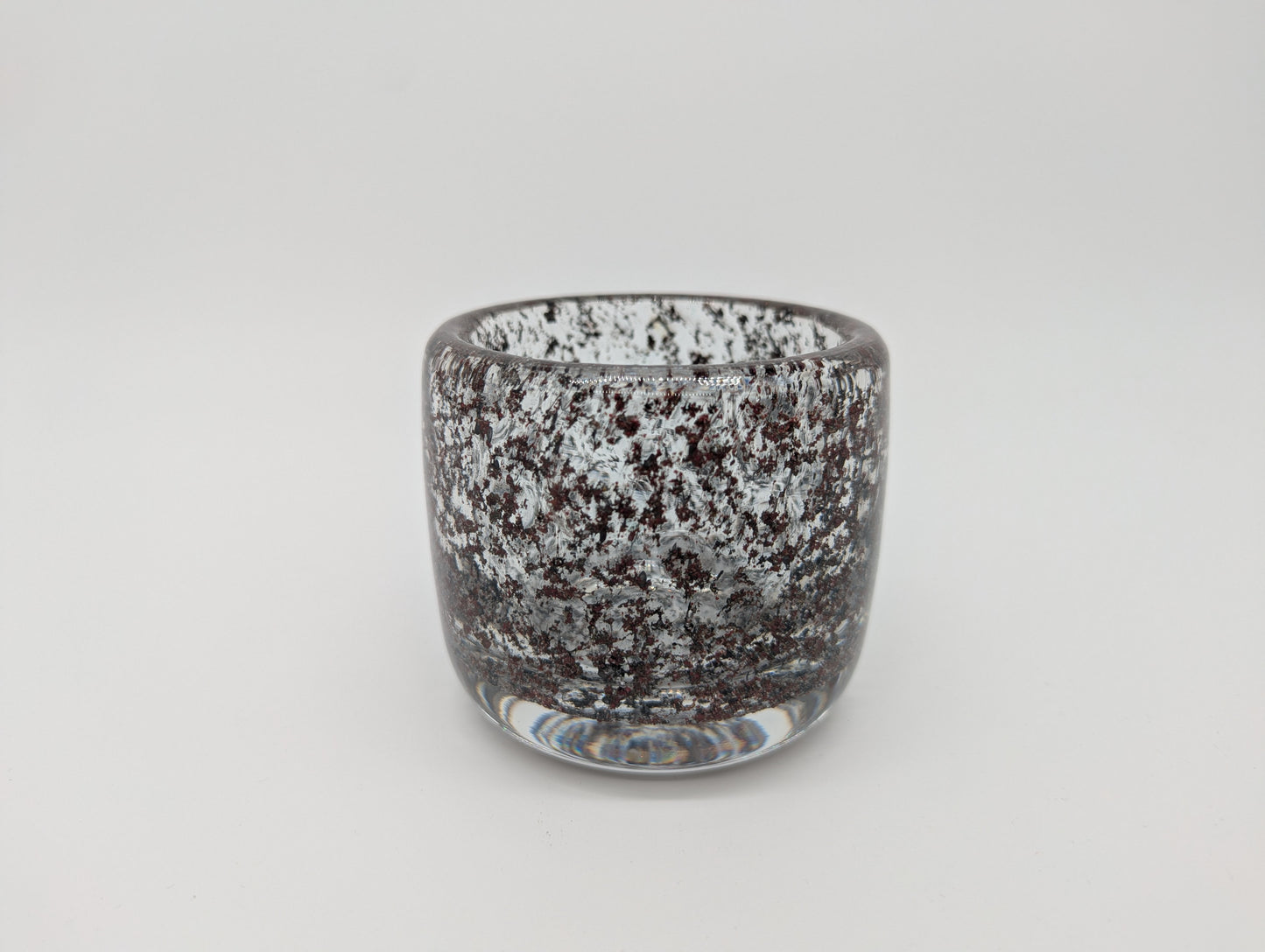 Glas Schalen Set 2-teilig Studioglas Design Vintage Dekoschale Handarbeit