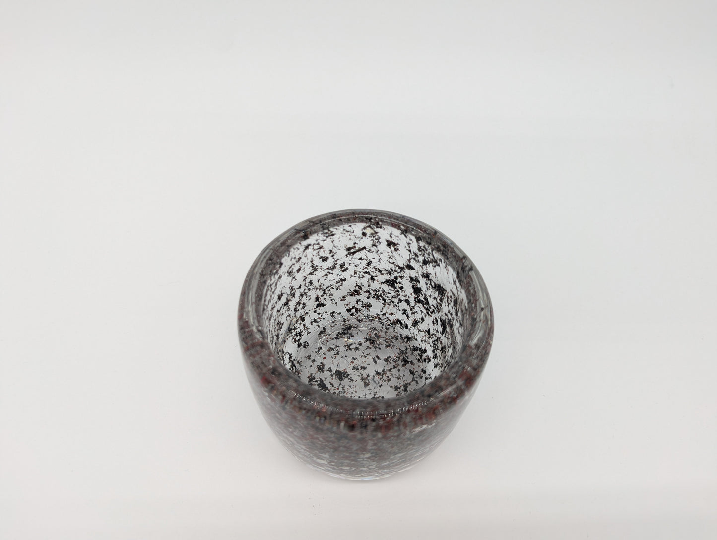 Glas Schalen Set 2-teilig Studioglas Design Vintage Dekoschale Handarbeit