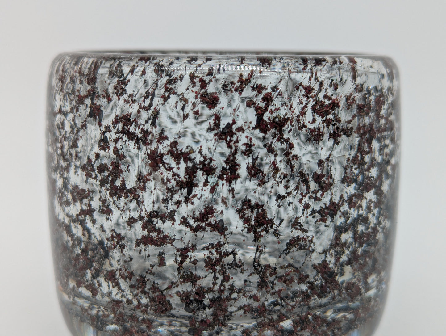 Glas Schalen Set 2-teilig Studioglas Design Vintage Dekoschale Handarbeit