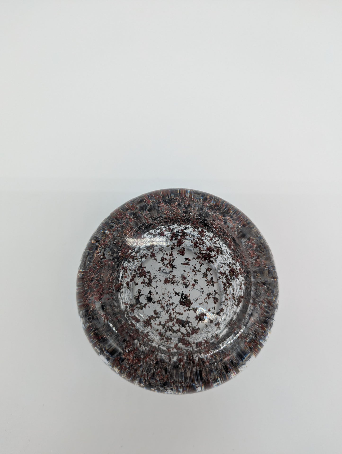 Glas Schalen Set 2-teilig Studioglas Design Vintage Dekoschale Handarbeit