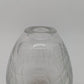 Glasvase Vintage Kristalloptik Designglas Tropfenform Studioglas Dekovase
