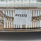 Messing Tablett AICO Chassar Sheffield mit reichen Verzierungen Vintage