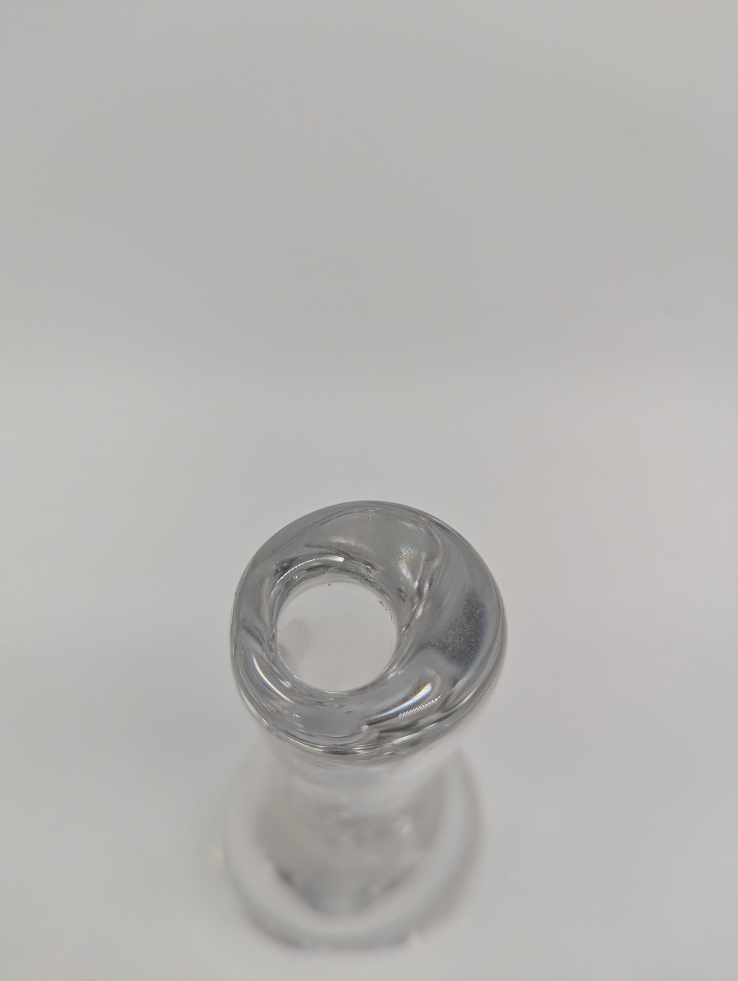 Signierte Glasvase Göran Wärff für Kosta Boda Tropfenform Vintage Blumenvase