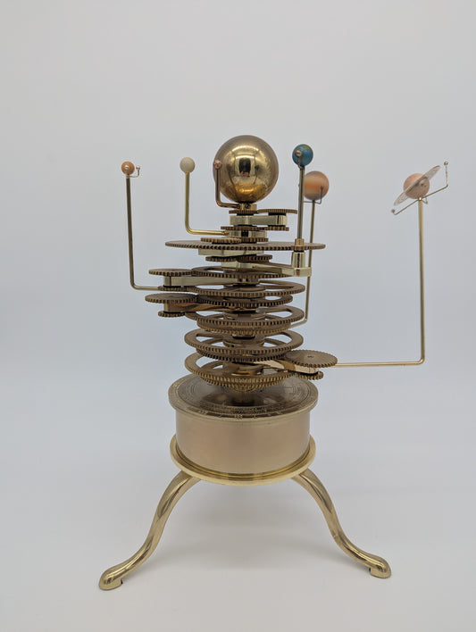 Orrery EPLTD Planetenmodell Planetenmaschine Sonnensystem aus Messing