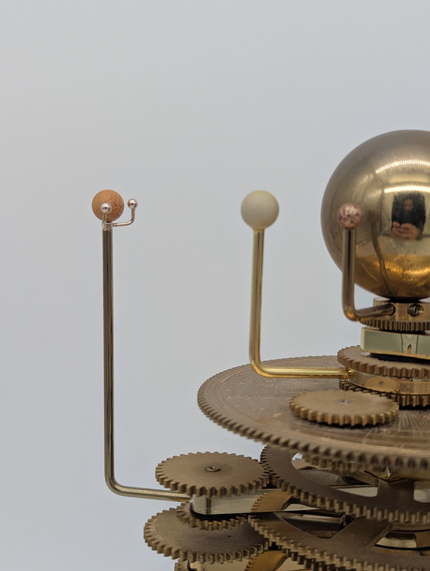 Orrery EPLTD Planetenmodell Planetenmaschine Sonnensystem aus Messing