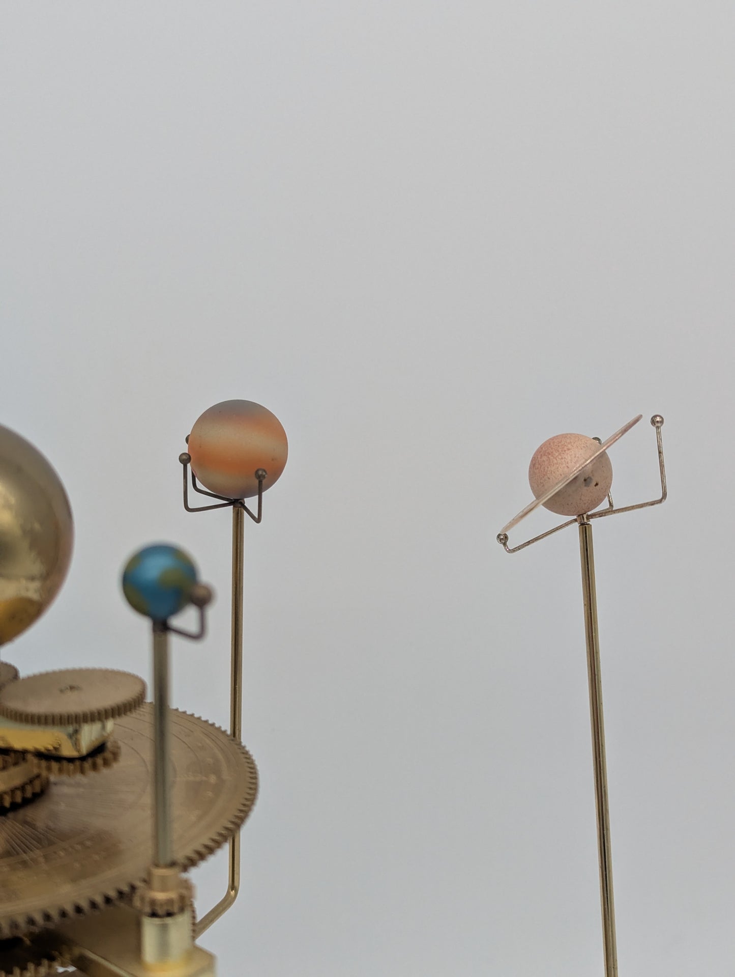 Orrery EPLTD Planetenmodell Planetenmaschine Sonnensystem aus Messing