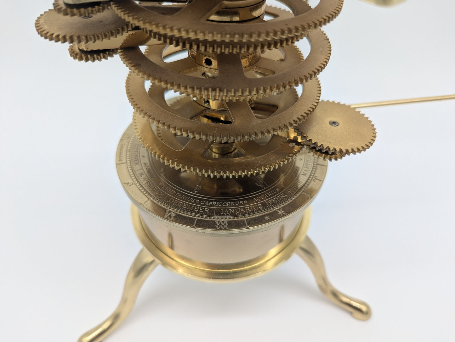 Orrery EPLTD Planetenmodell Planetenmaschine Sonnensystem aus Messing