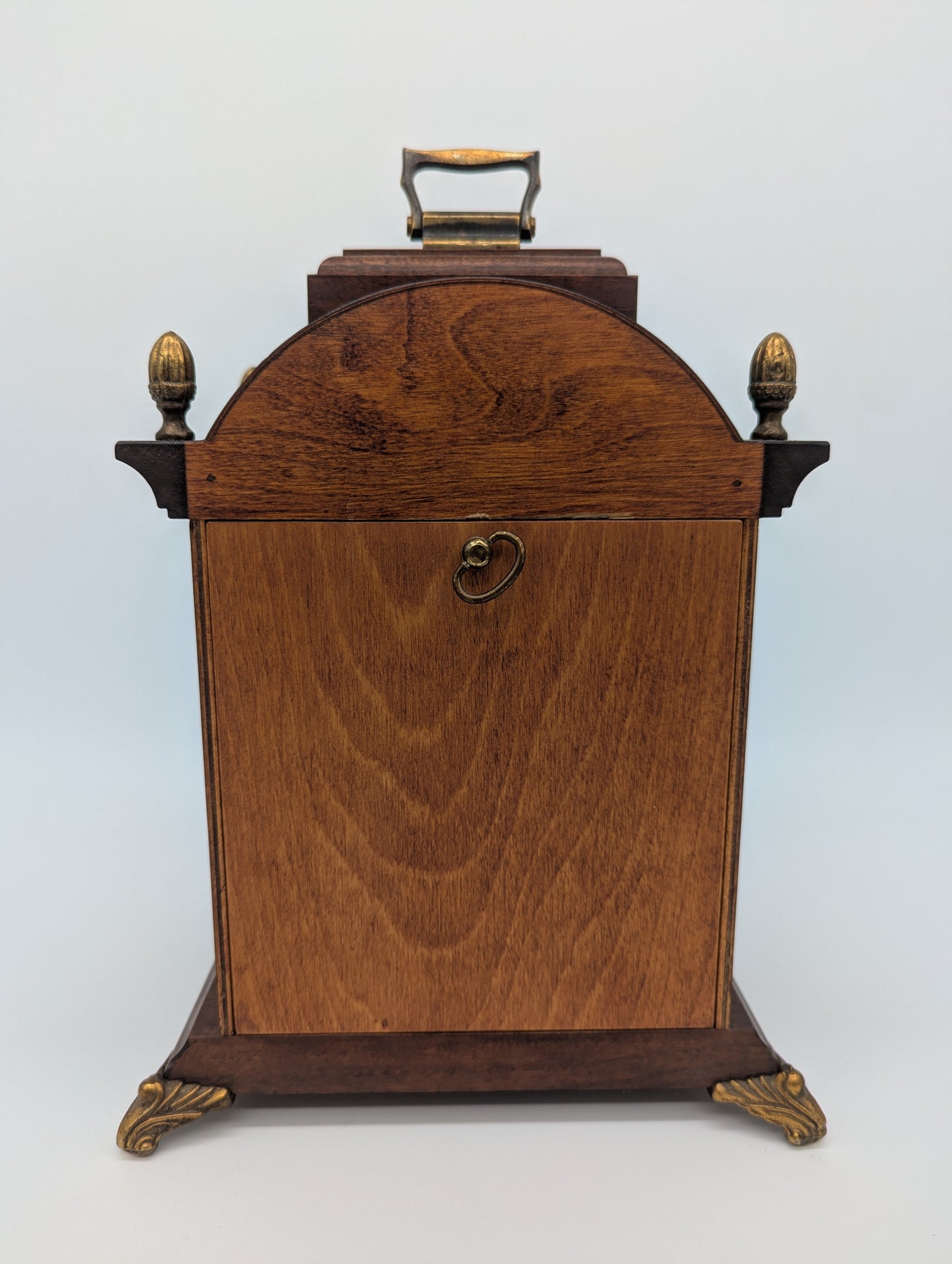 Hermle Tischuhr Kaminuhr mit Mondphase Dekorativ Vintage Mechanisches Uhrwerk