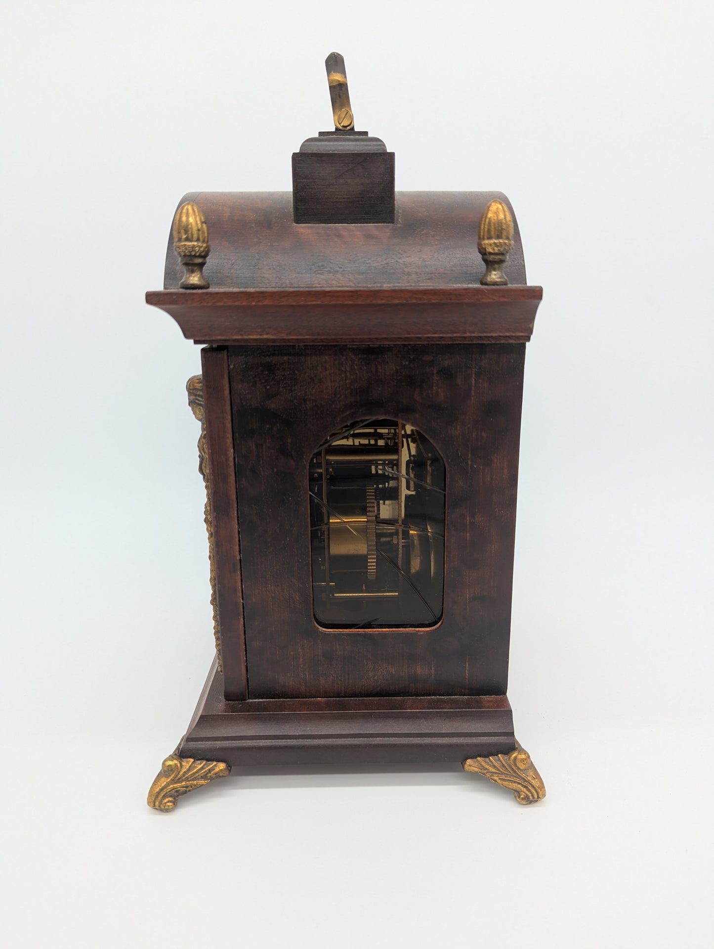 Hermle Tischuhr Kaminuhr mit Mondphase Dekorativ Vintage Mechanisches Uhrwerk