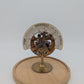 Aneroidbarometer Barometer mir Glasdom Messing Mechanik Wetterstation Vintage
