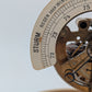 Aneroidbarometer Barometer mir Glasdom Messing Mechanik Wetterstation Vintage