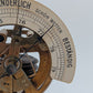 Aneroidbarometer Barometer mir Glasdom Messing Mechanik Wetterstation Vintage