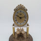 Hermle Tischuhr Kaminuhr mit Drehpendel und Glasdom Quarz Vintage