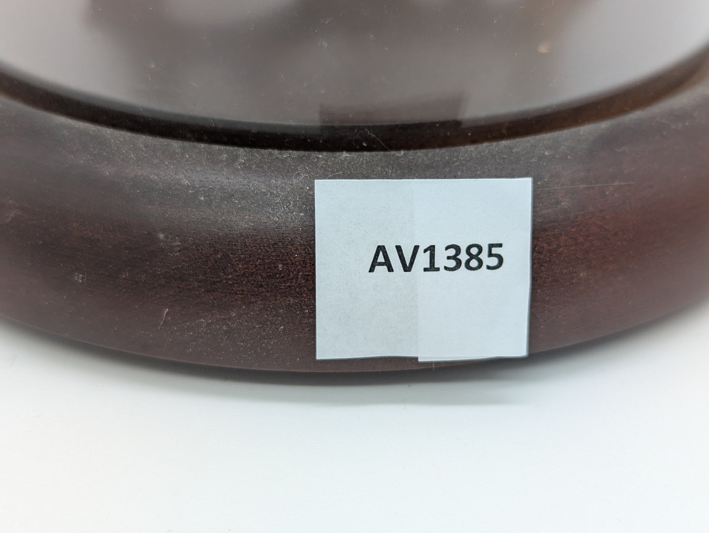 Skelett Uhr Tischuhr JTK Germany unter Glasdom Mechanische Uhr Vintage