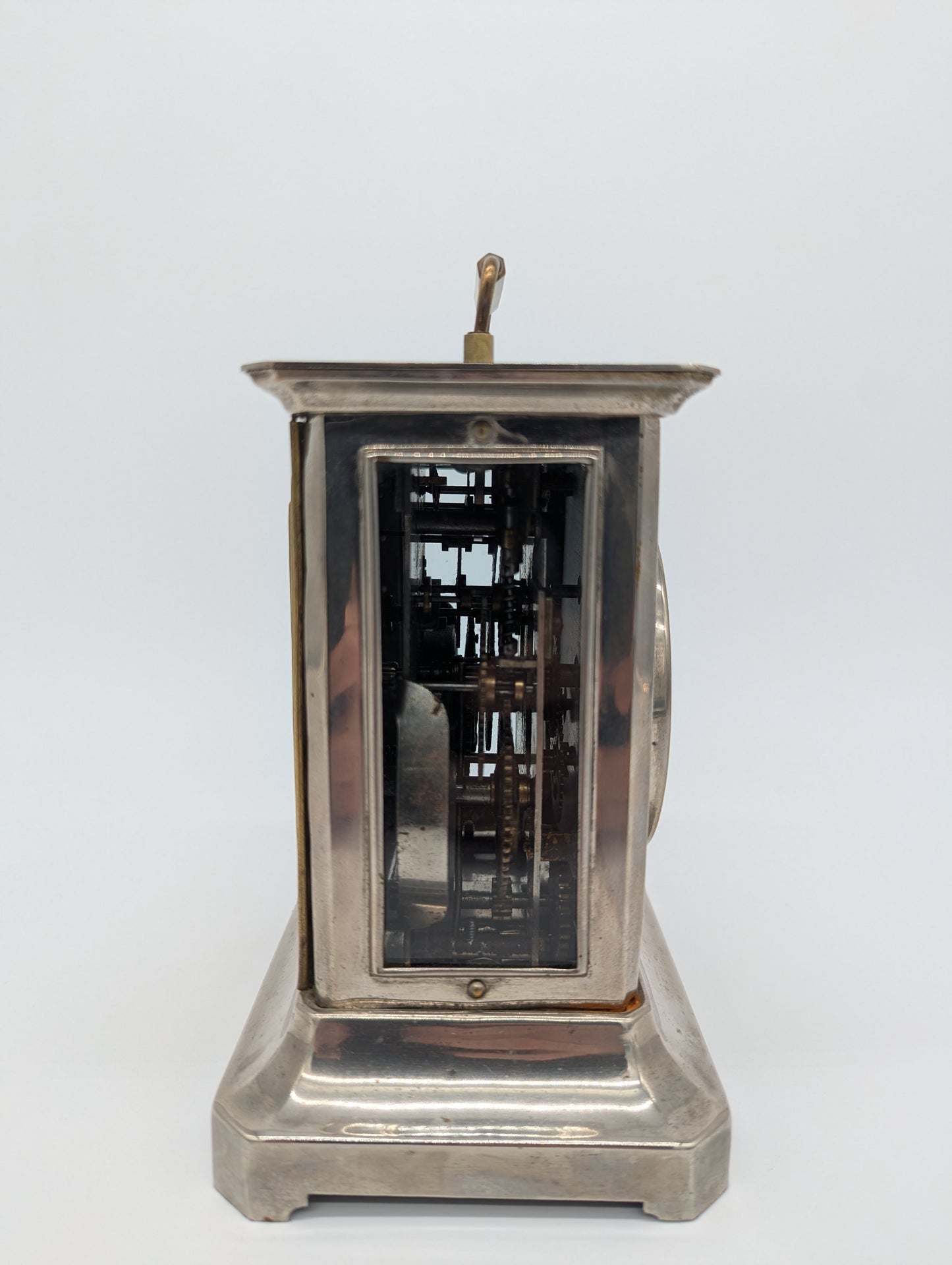 Junghans Tischuhr Kaminuhr mit Wecker Funktion Antik Mechanisches Uhrwerk