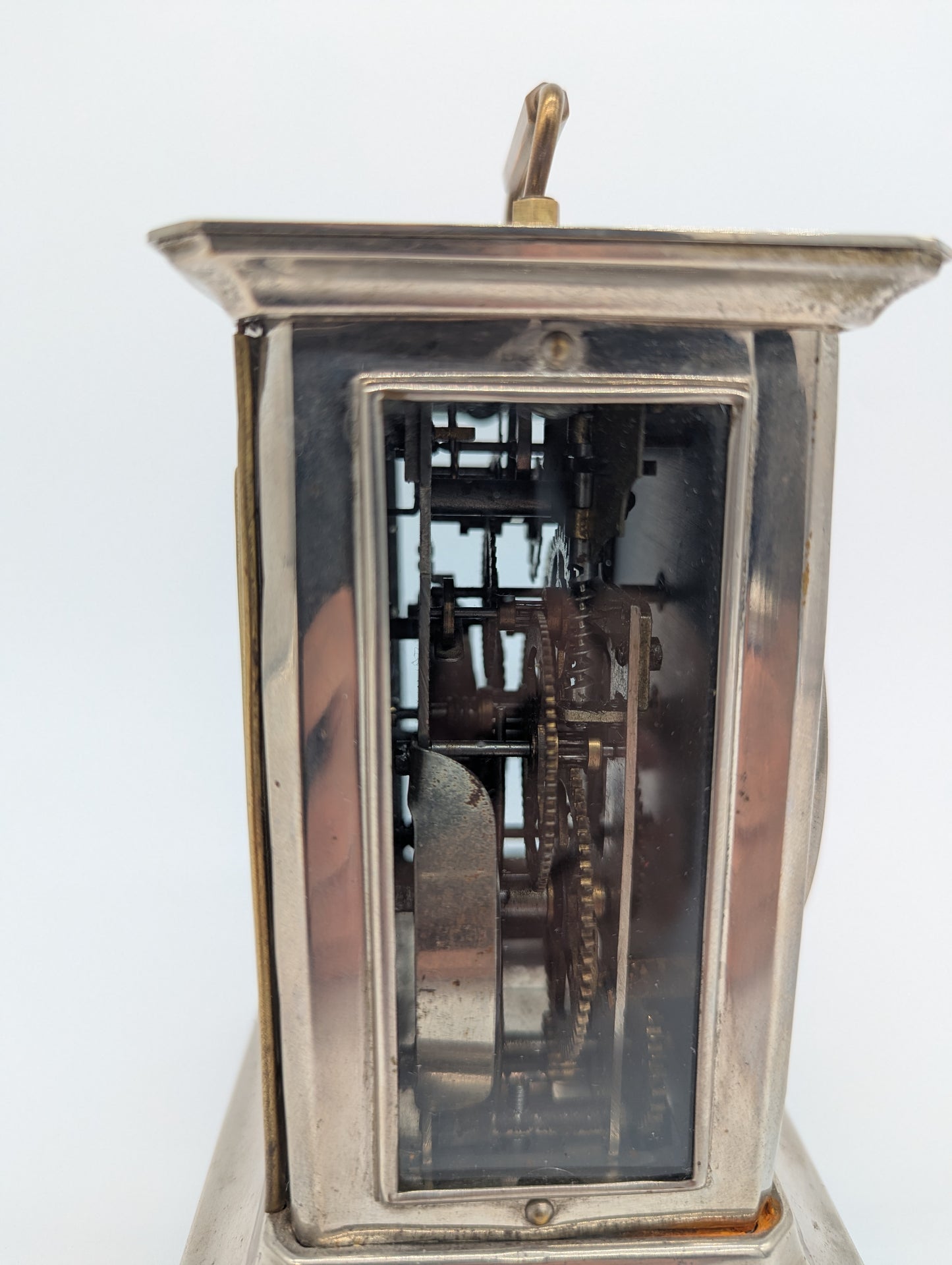 Junghans Tischuhr Kaminuhr mit Wecker Funktion Antik Mechanisches Uhrwerk