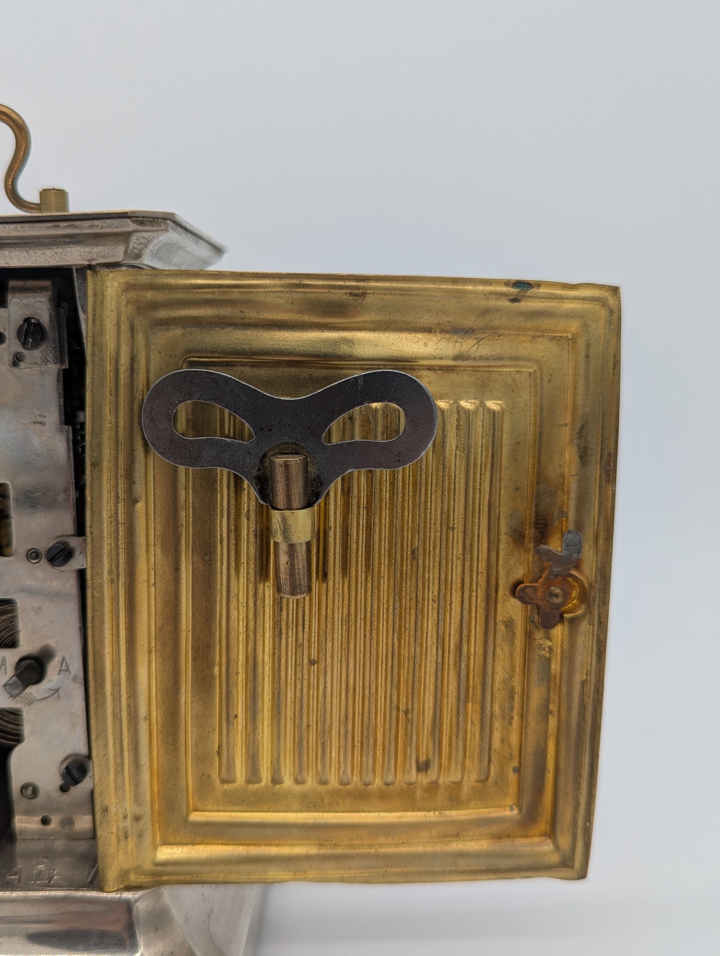 Junghans Tischuhr Kaminuhr mit Wecker Funktion Antik Mechanisches Uhrwerk