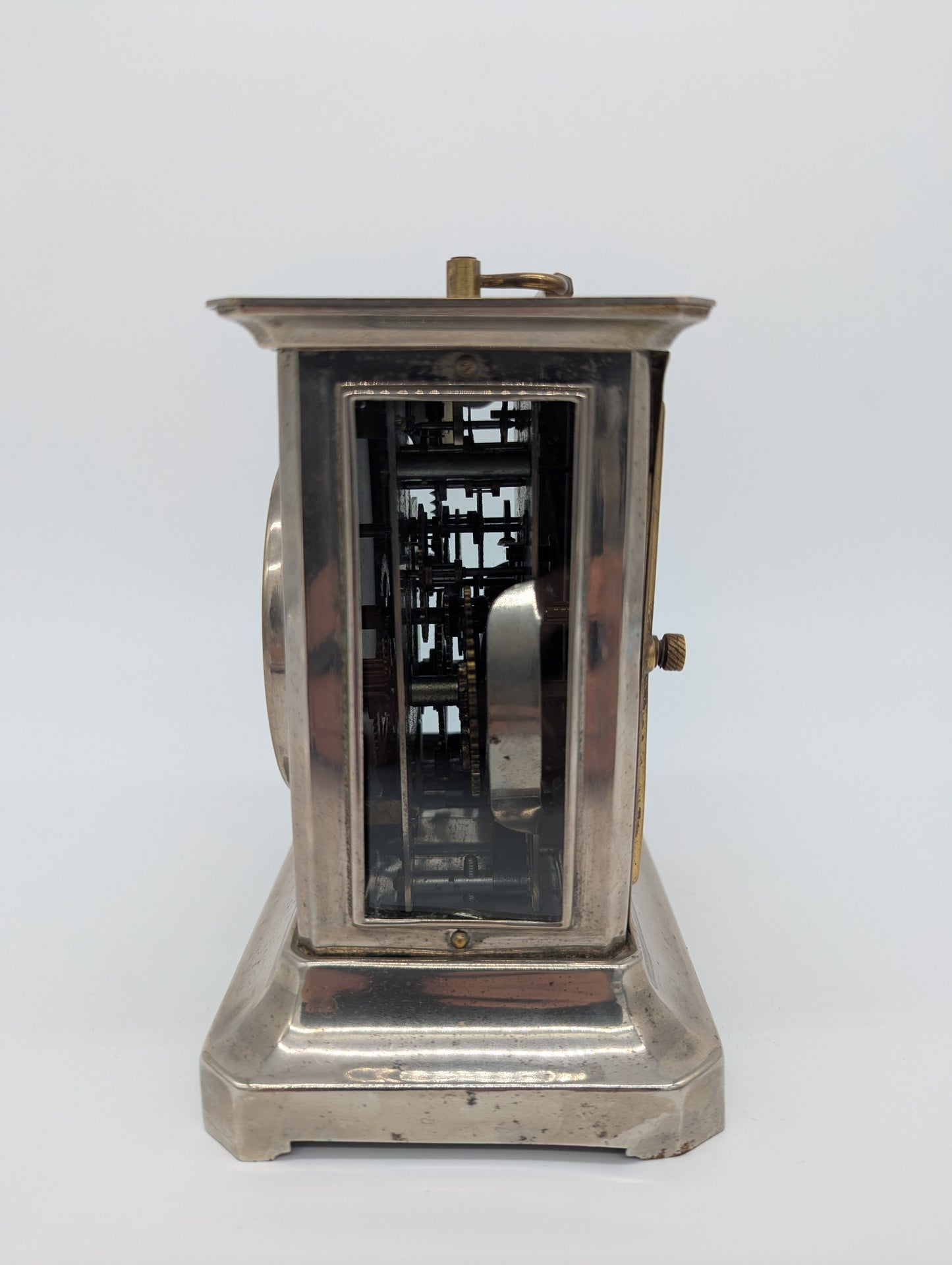 Junghans Tischuhr Kaminuhr mit Wecker Funktion Antik Mechanisches Uhrwerk